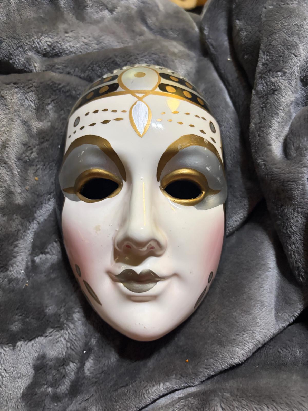 old vintage masks