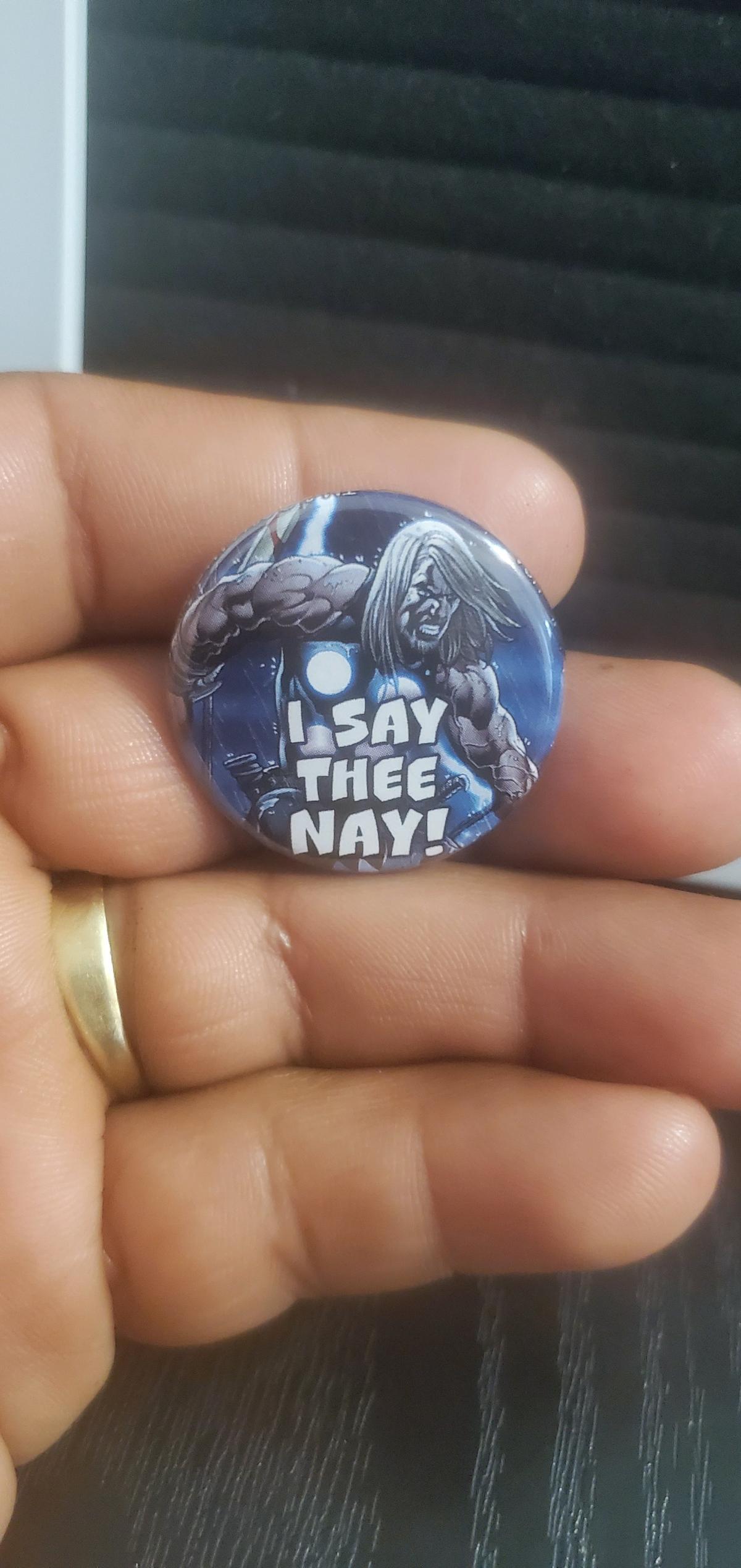 Set of 6 Marvel Comics Pinback Buttons