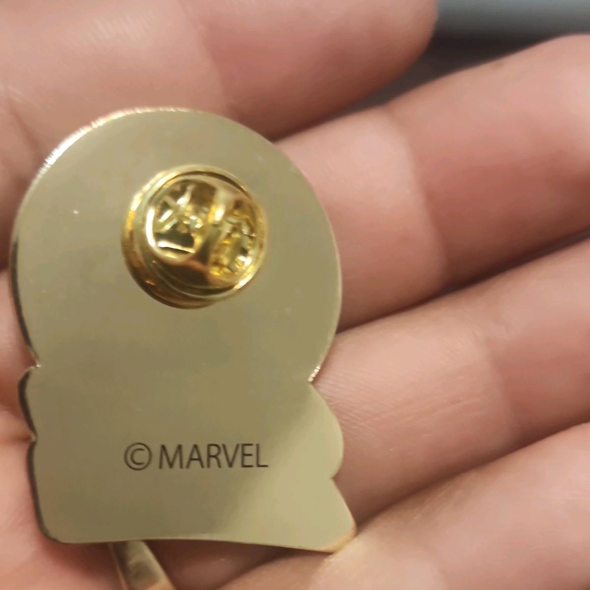 Marvel Captain America enamel pin