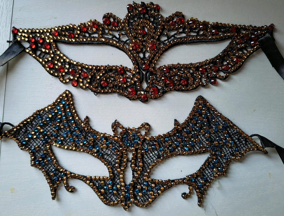 Masquerade masks for Halloween