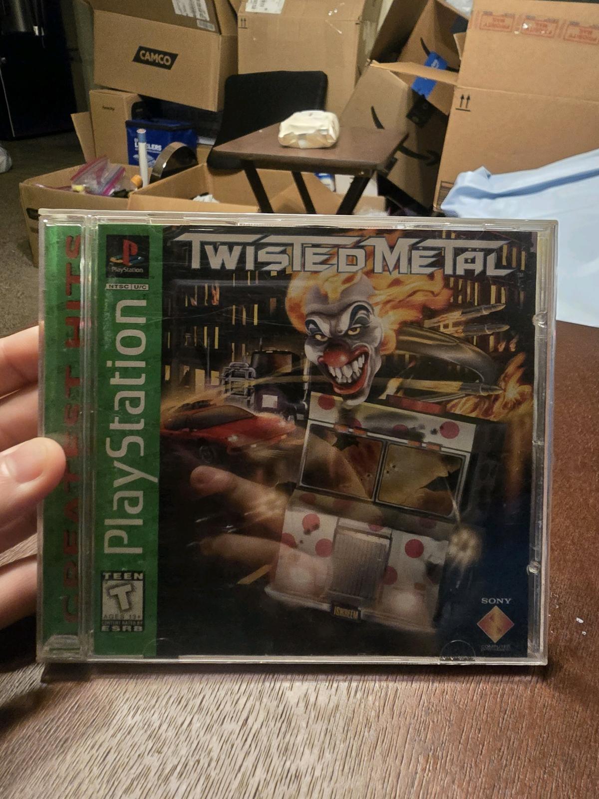 Twisted Metal  Sony PlayStation 1 PS1Greatest Hits  CIB Comp
