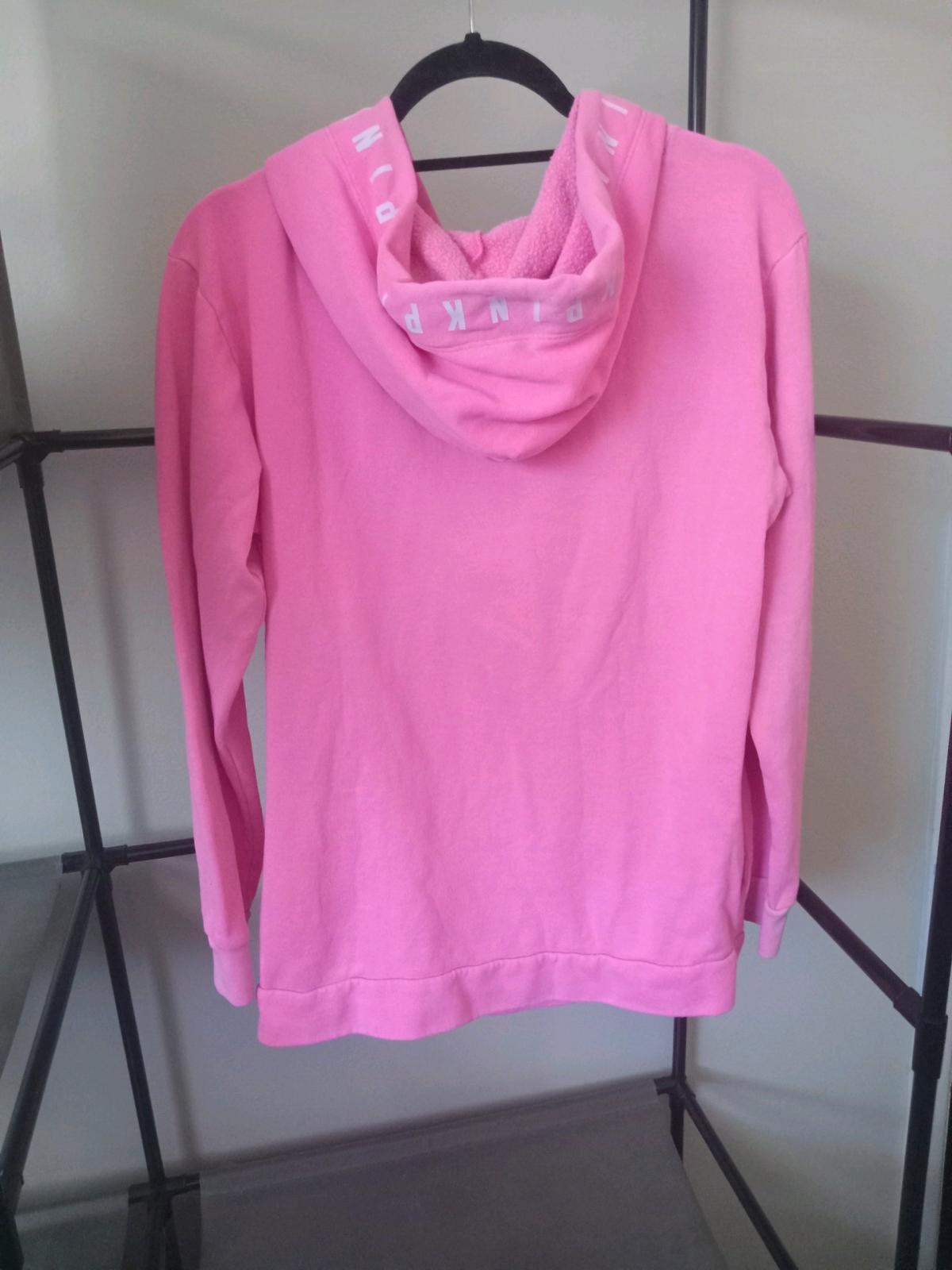 Victorias Secret PINK Campus Hoodie Surfer Hot Pink XS