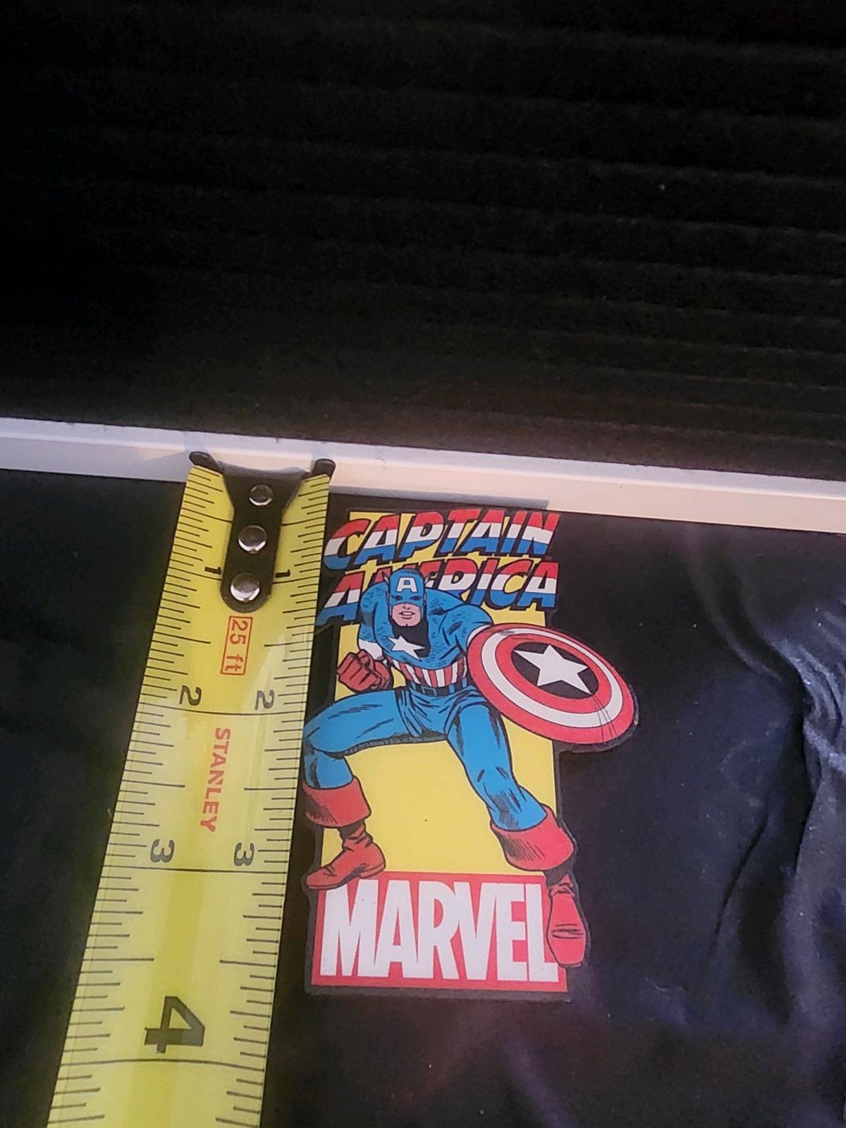 Captain America Funky Chunky or novelty decorative magnetpla