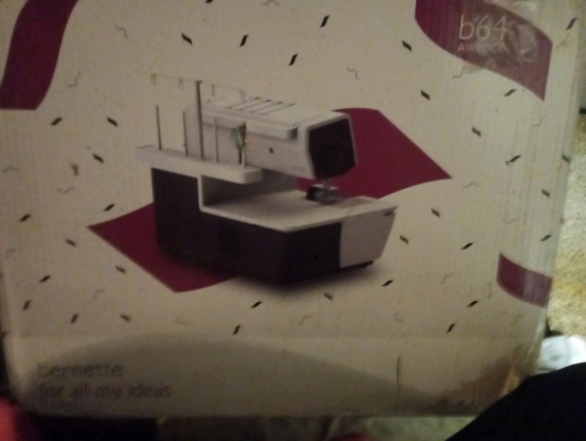 bernette b64 airlock sewing machine