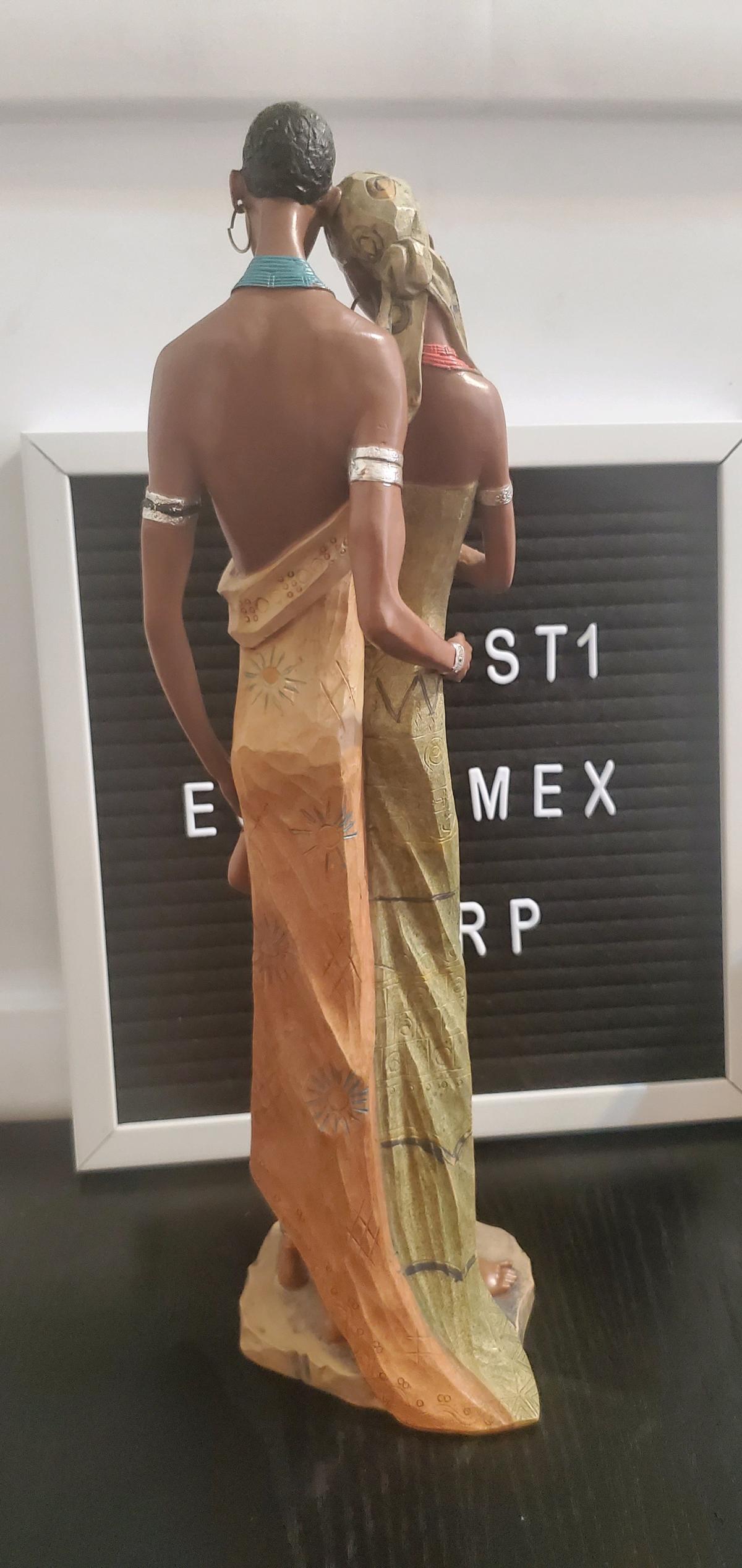 African Family Decorative Figurine