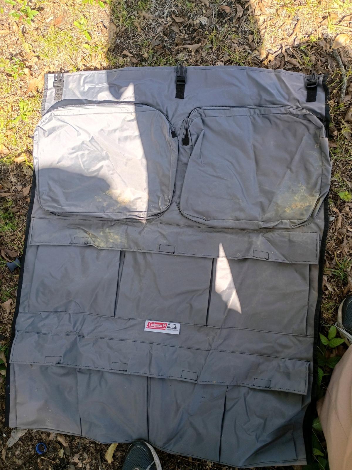 A Nice New Grey Colmen Sectional Fleetwood Camper Caddie