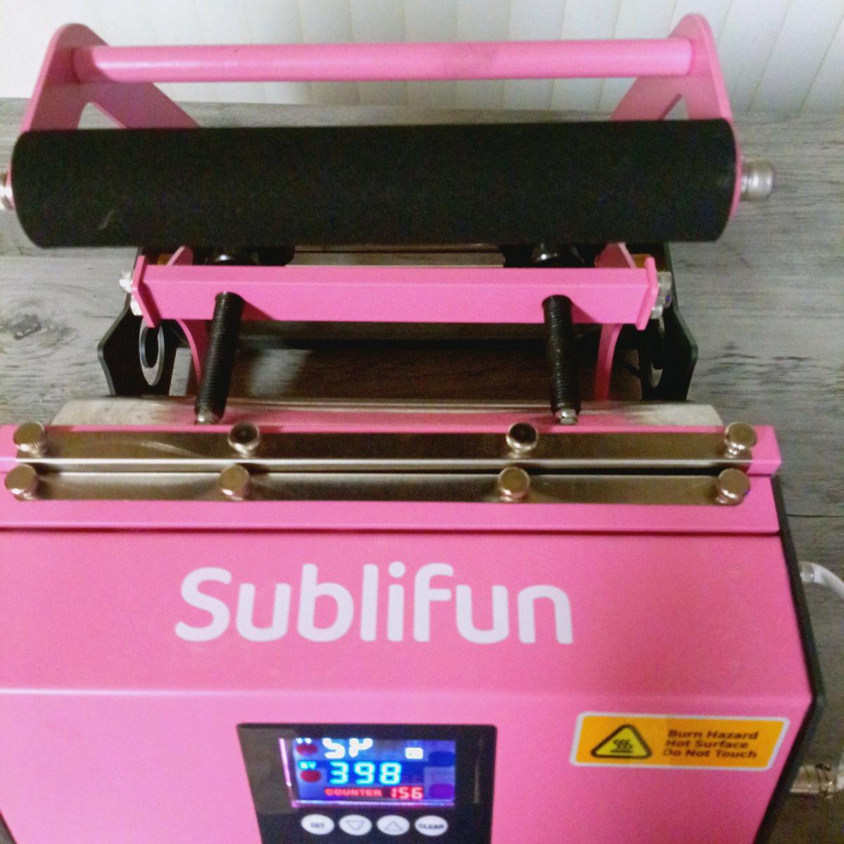Heat press for tumbler s