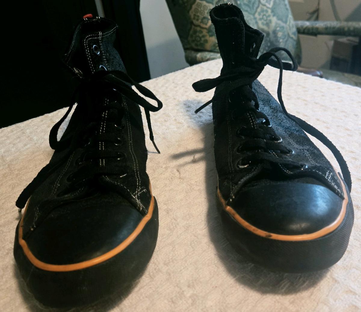 Harley Davidson Nathan Vulcanized high top sneakers