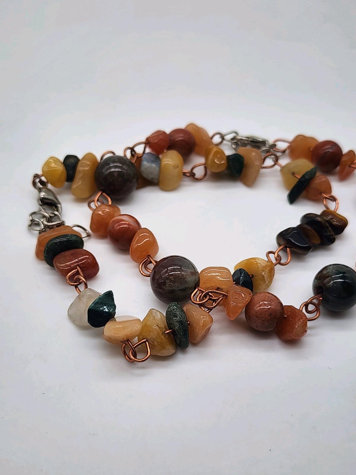 set of stone bracelets
