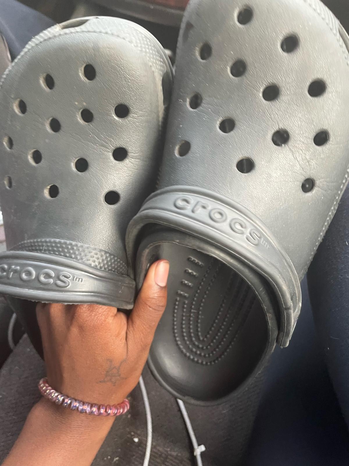 black crocs