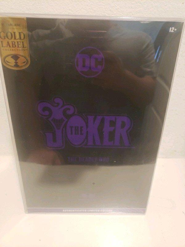 Dc Mcfarlane Gold Label the Joker