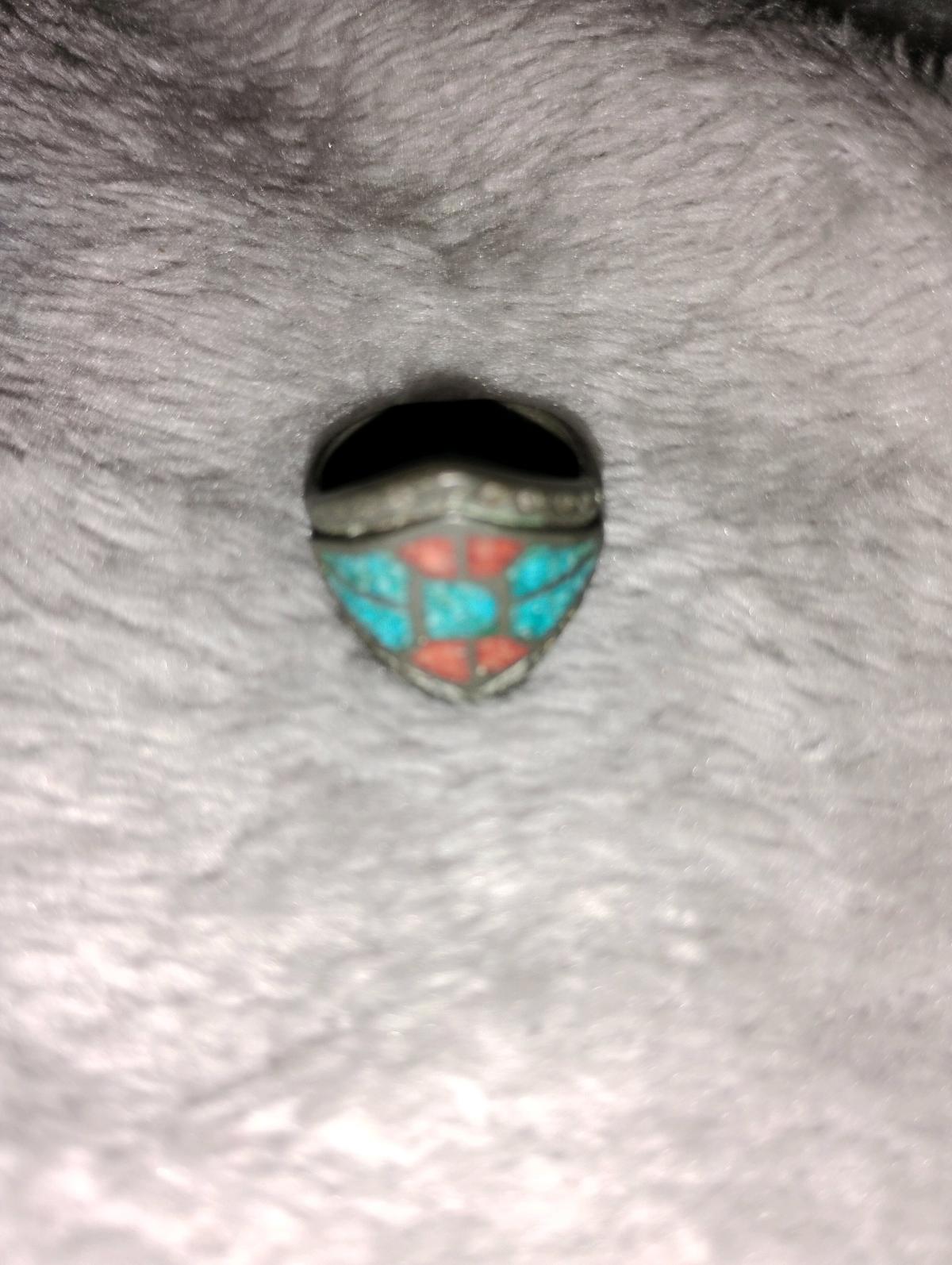Vintage Navajo sterling silver ring