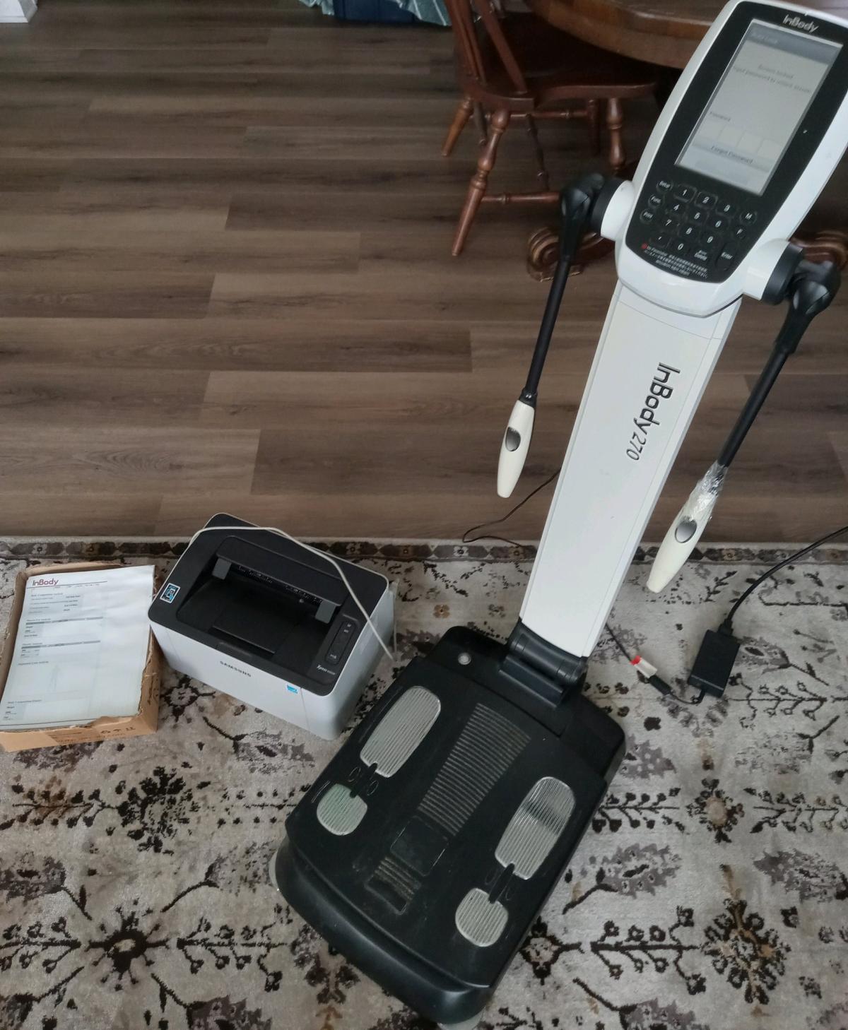 InBody 270 Body Composition Analyzer Printer Results Sheets