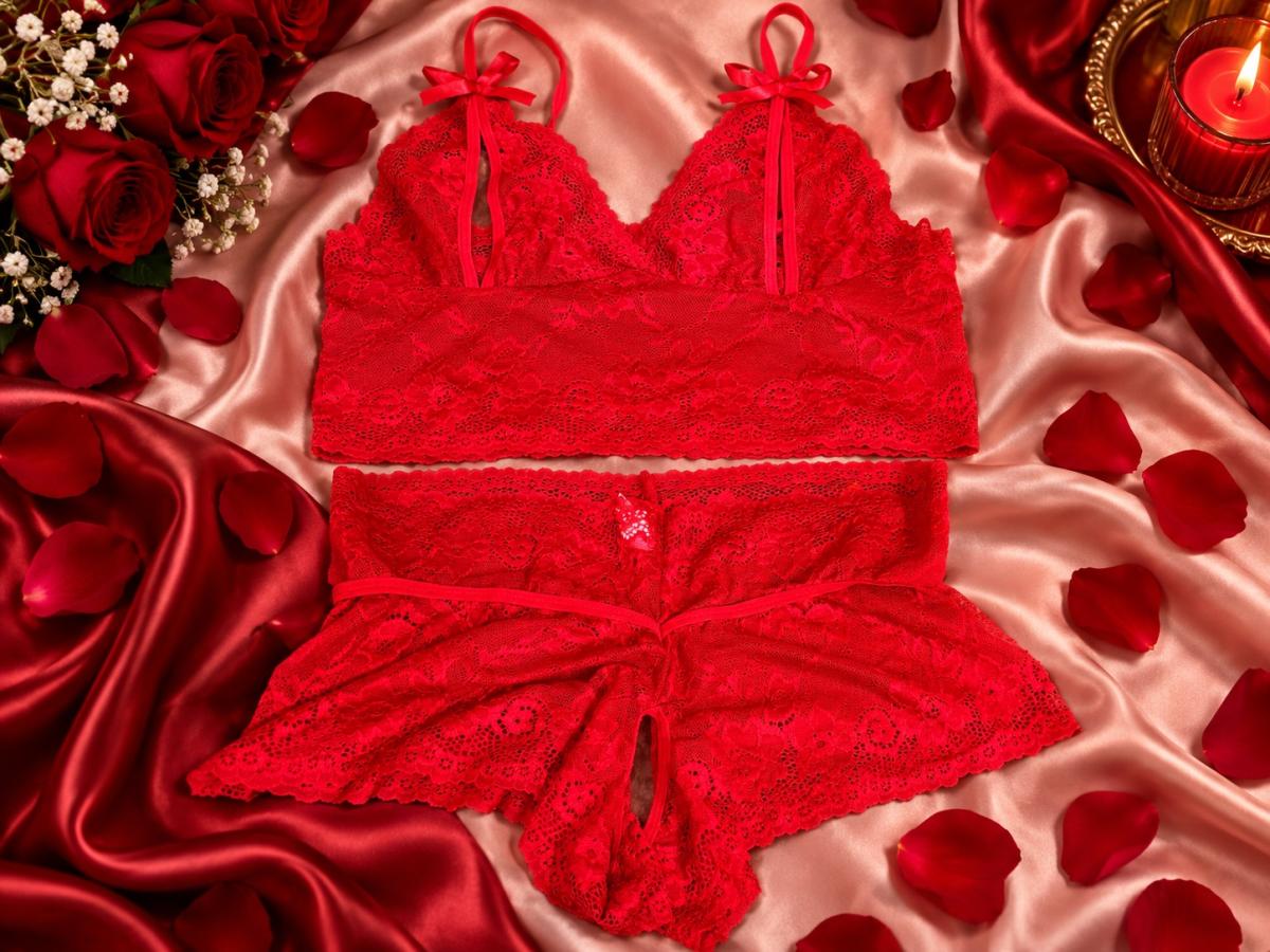 Conjunto de Lencera Sexy para Mujer de 2