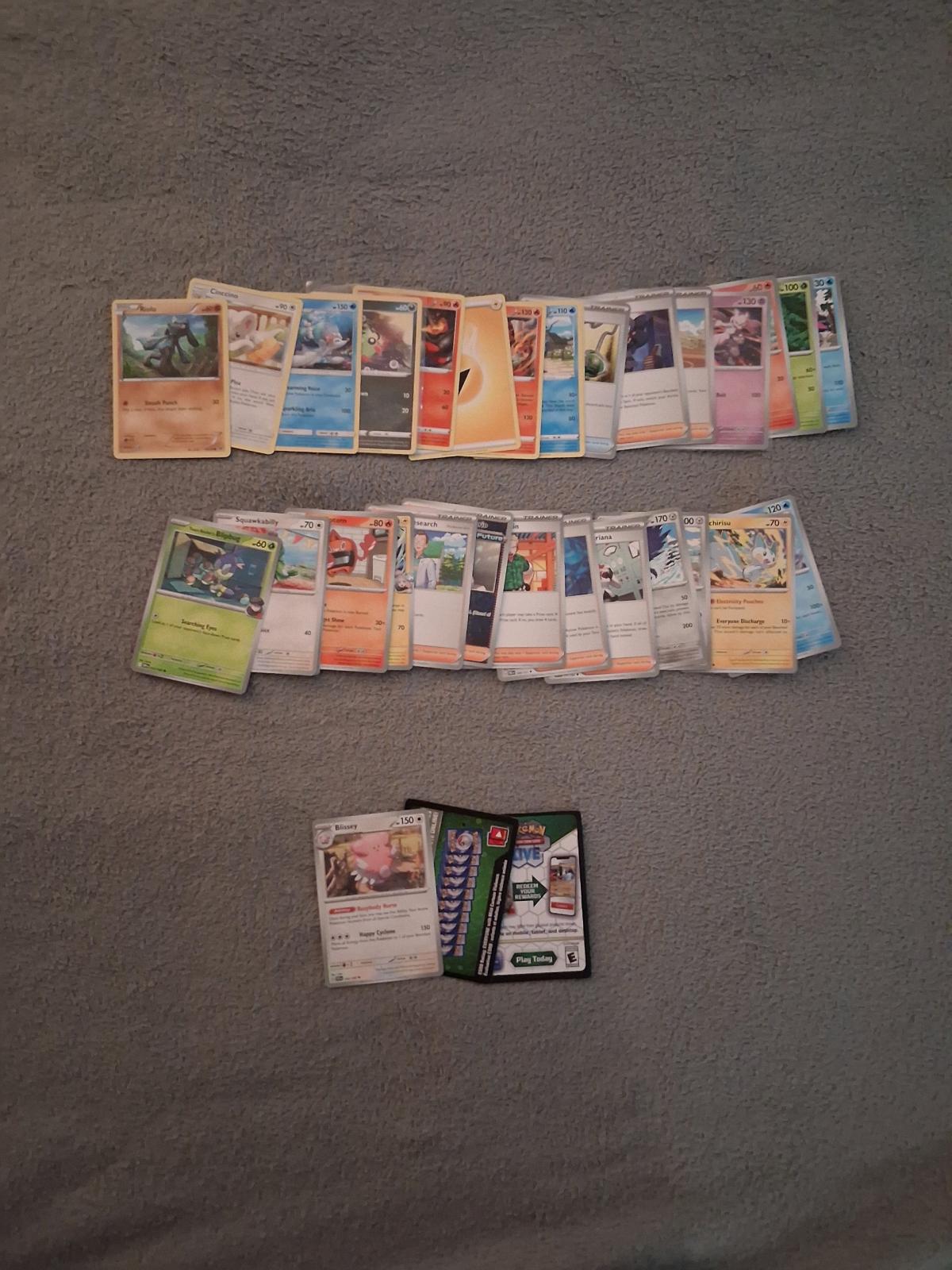 268 Pokemon Trading Cards with Box Holder Binder And Book