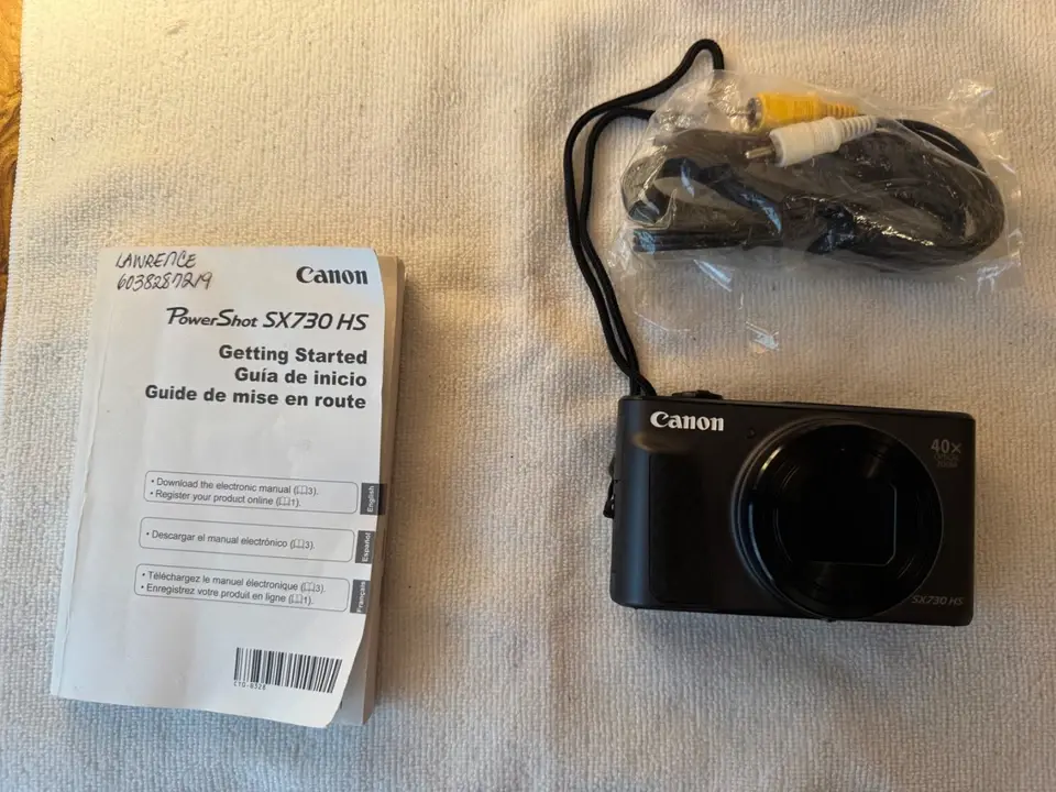 Canon PowerShot SX740 HS 20.3MP Compact Digital Camera - Bla