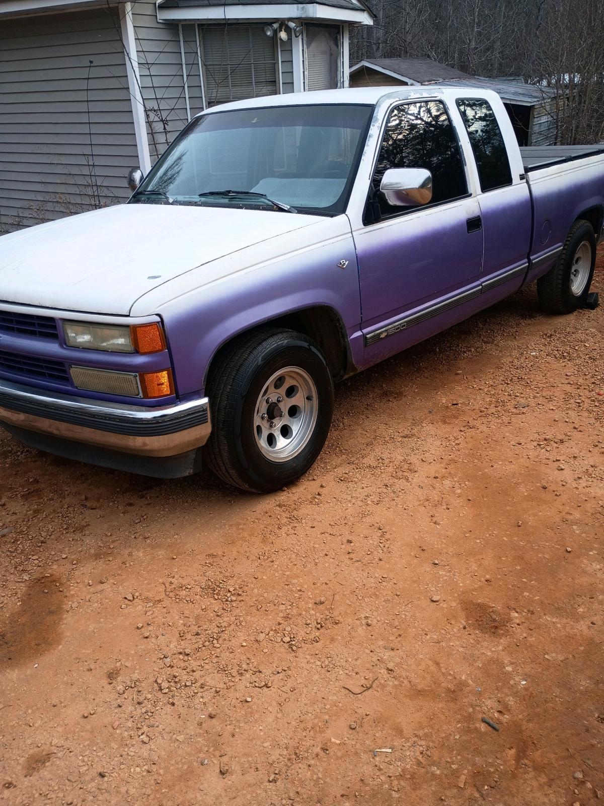 1992 Chevrolet truck cab and a half
