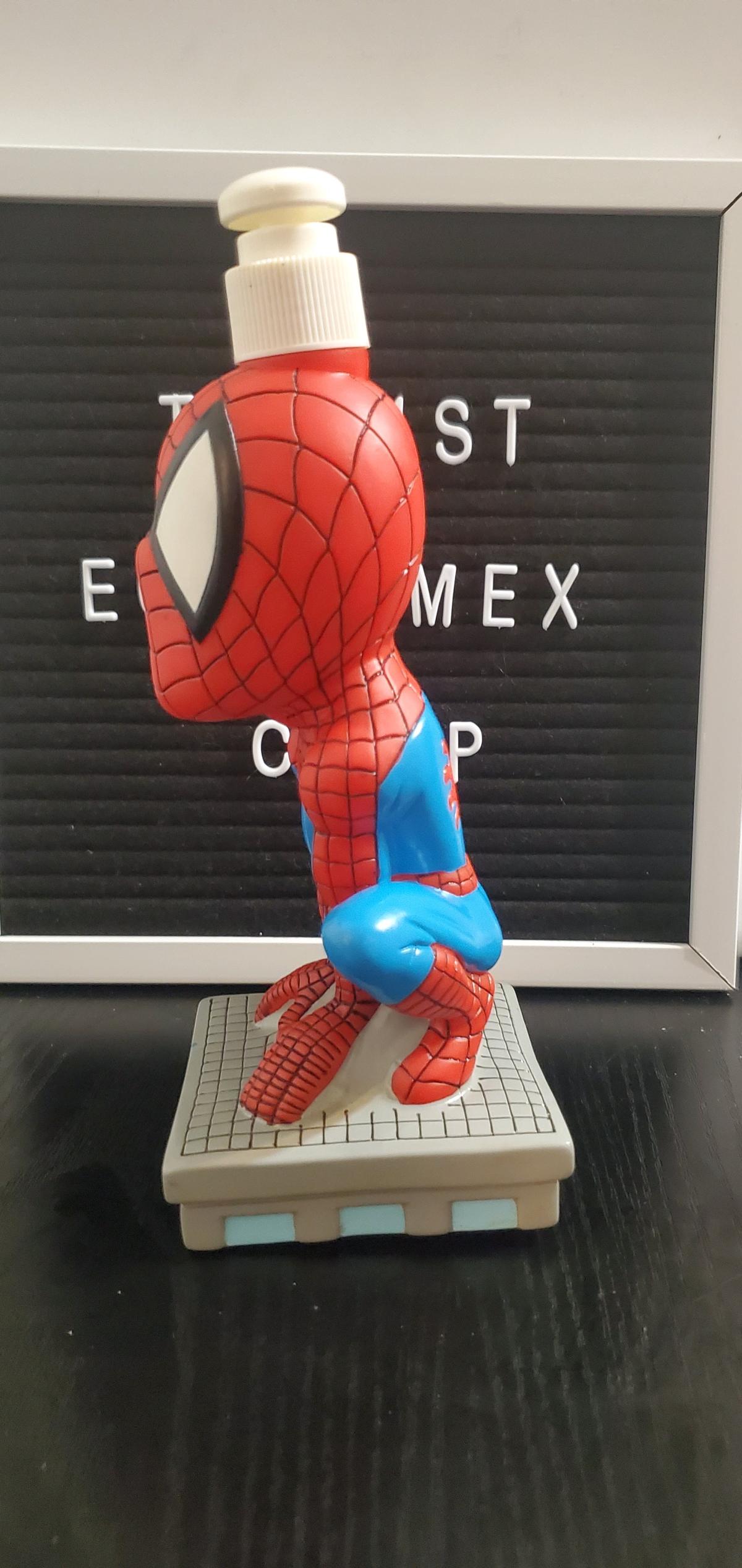 Marvel SpiderMan 3D Figural Soap and Lotion Dispenser