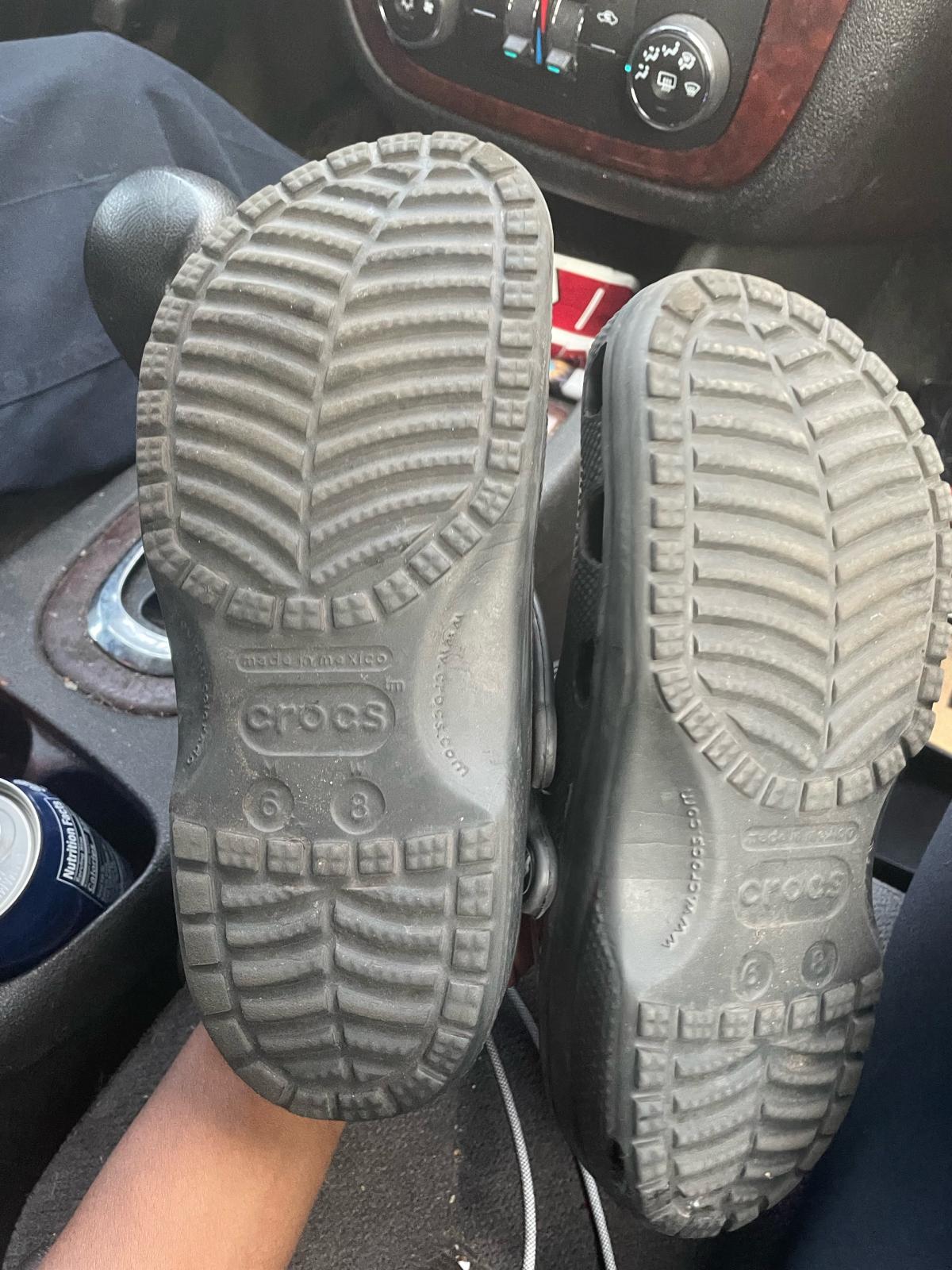 black crocs