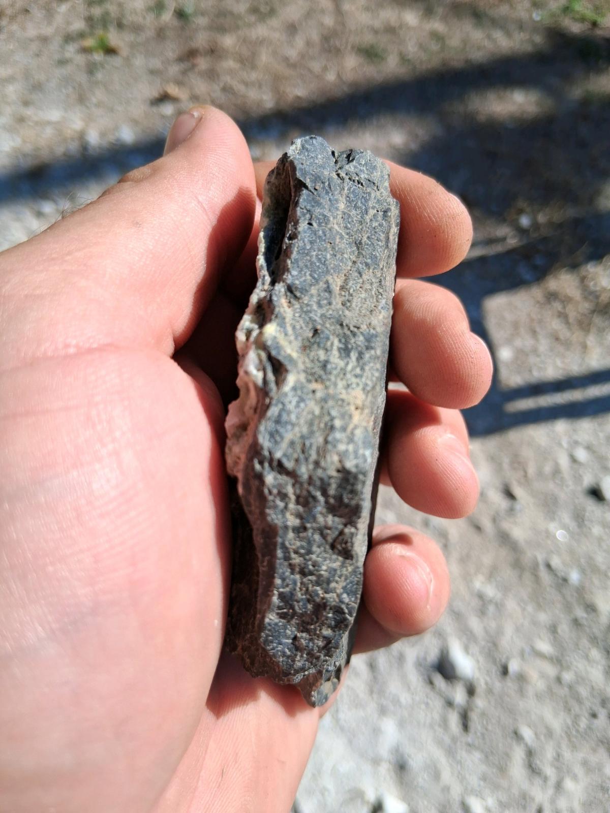 raw green waveillite display from Arkansas