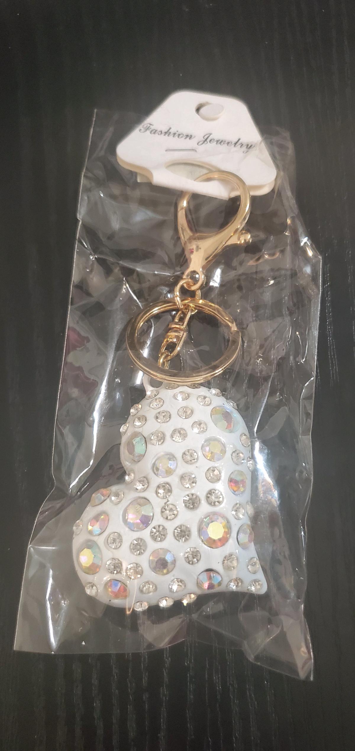 Assorted Rhinestone Fashion Jewelry Keychains
