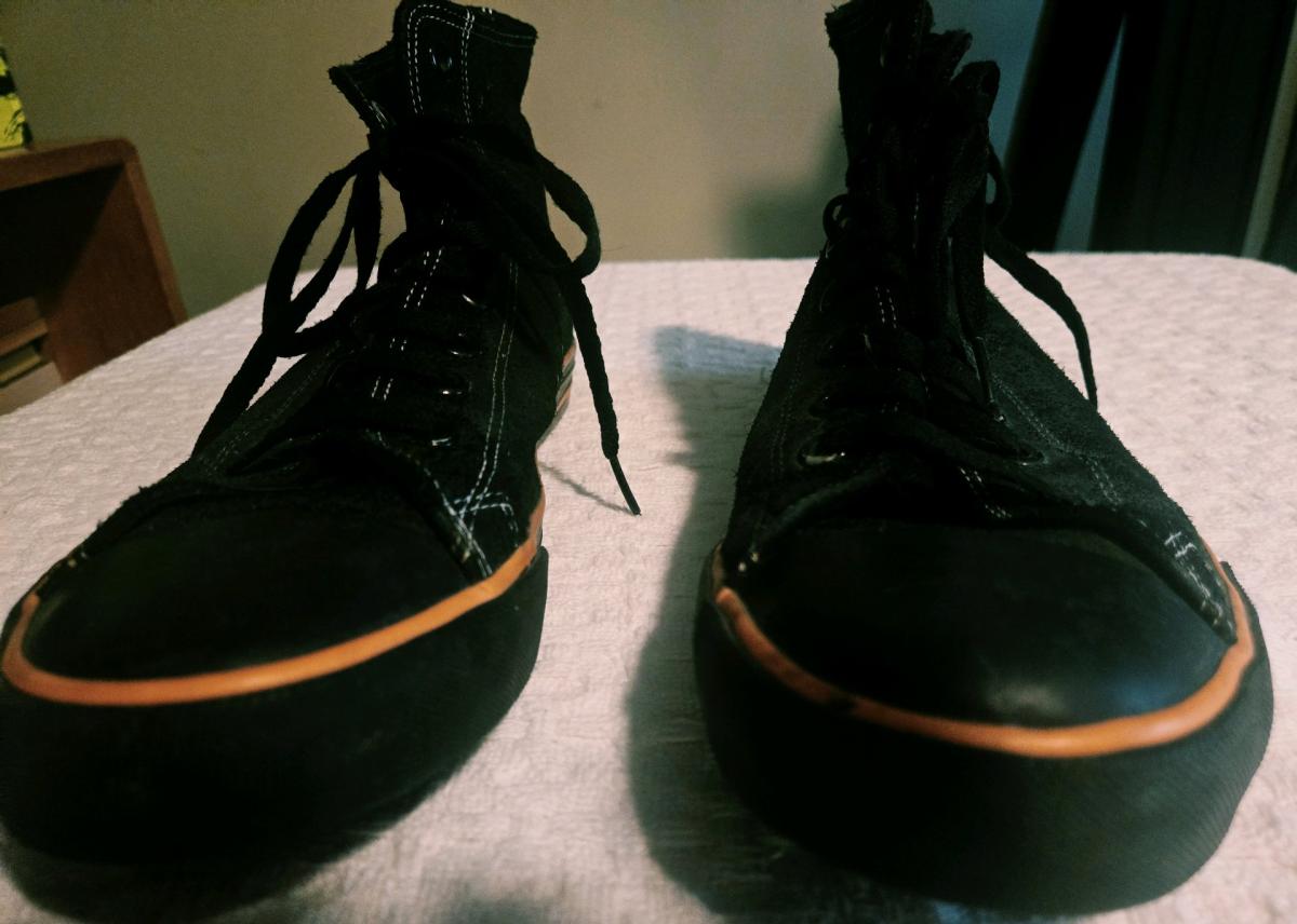 Harley Davidson Nathan Vulcanized high top sneakers