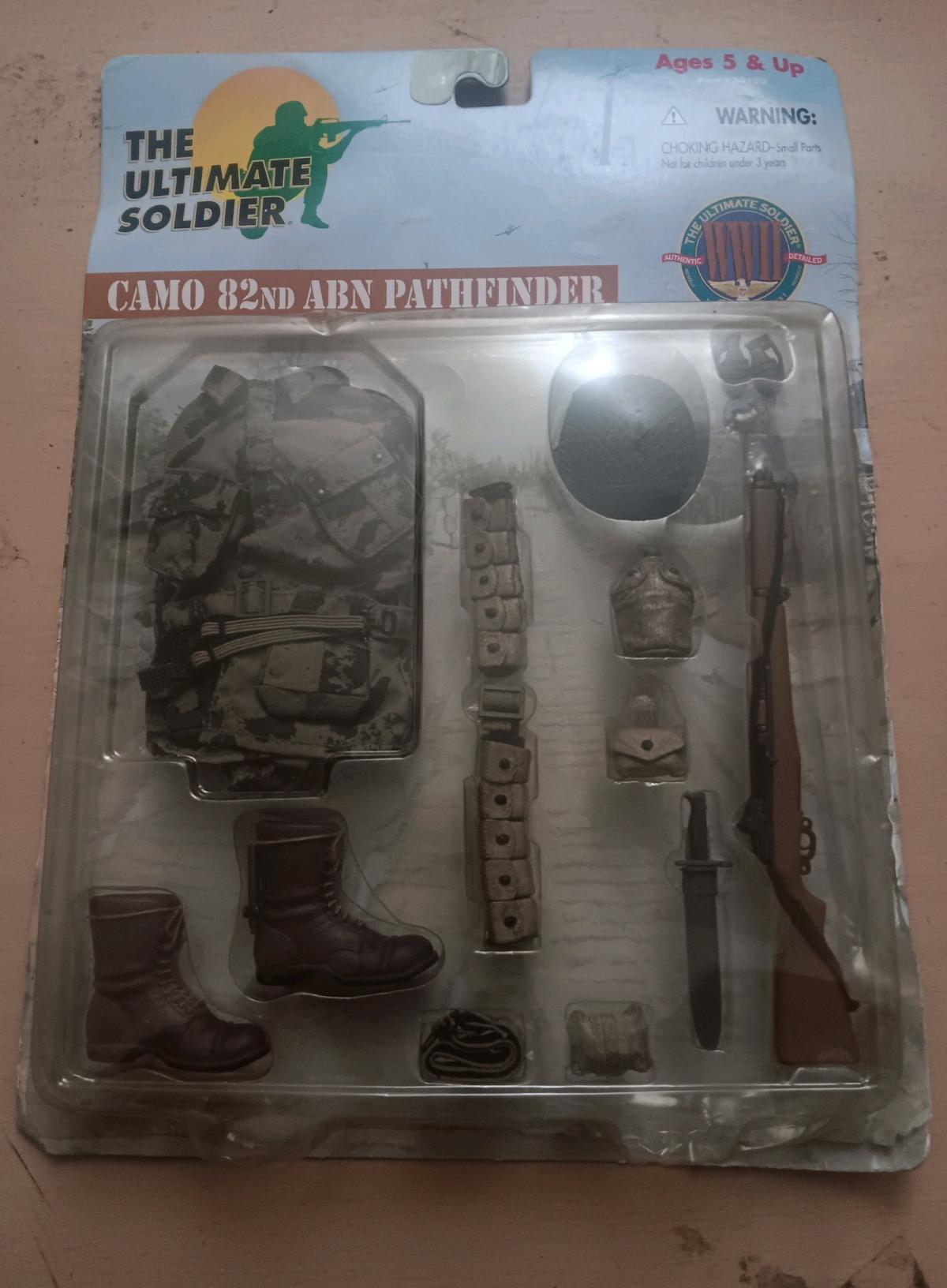 ULTIMATE SOLDIER ACTION FIGUREEN COMBAT GEAR