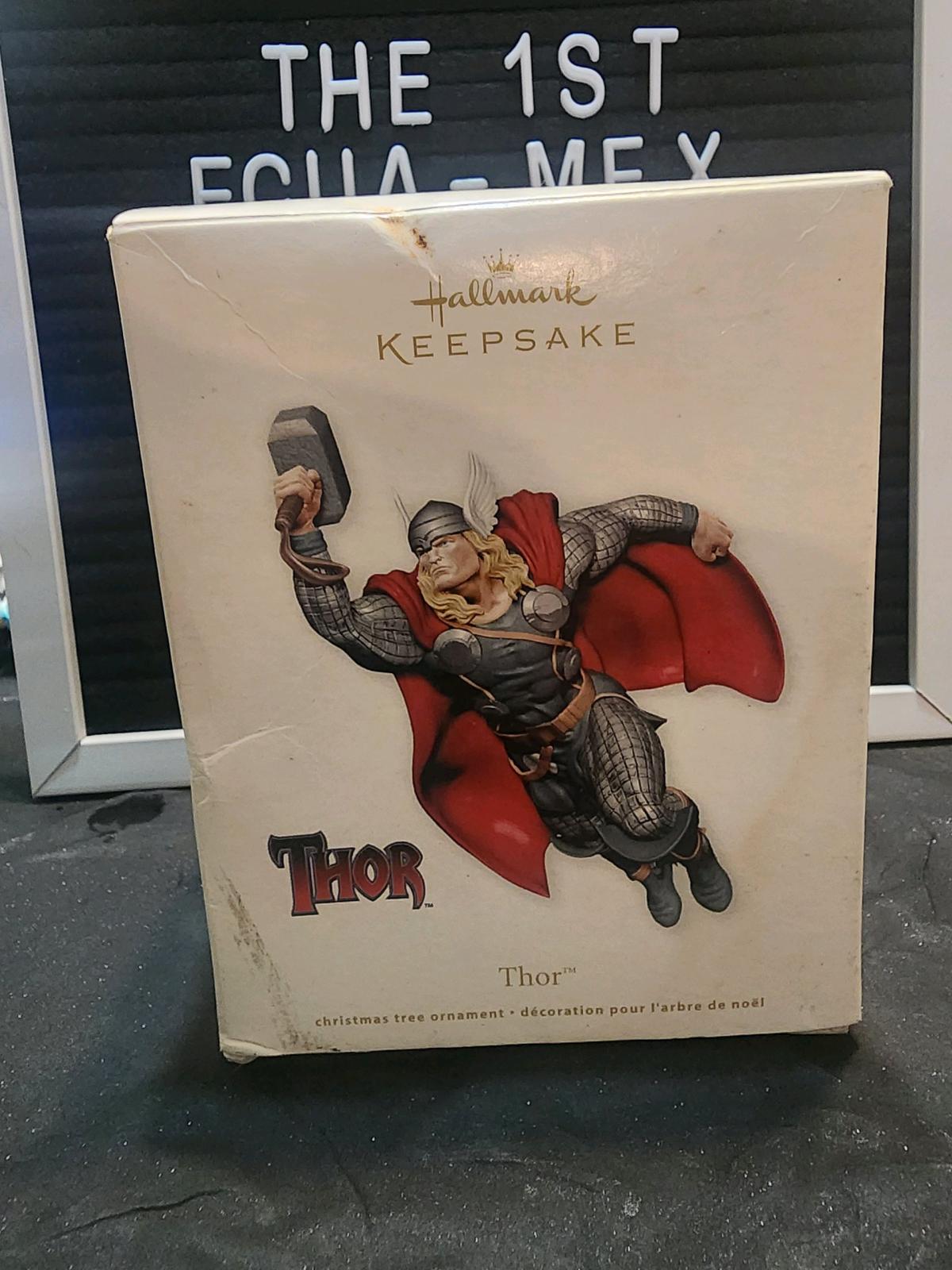 2011 Hallmark Keepsake Thor Ornament Item QXI2173