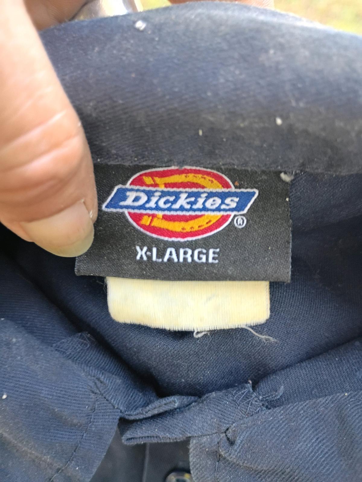 This is a Blu and Black Dickies Shirt Sleeve Top