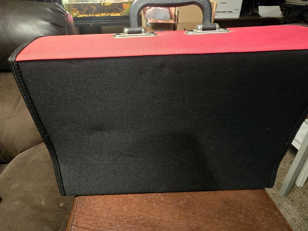 Ampad Expanding File Organizer Briefcase with Handle