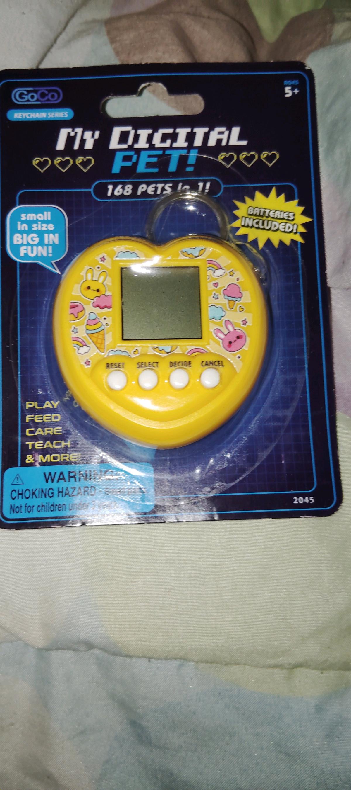 A Yellow Tamagotchi