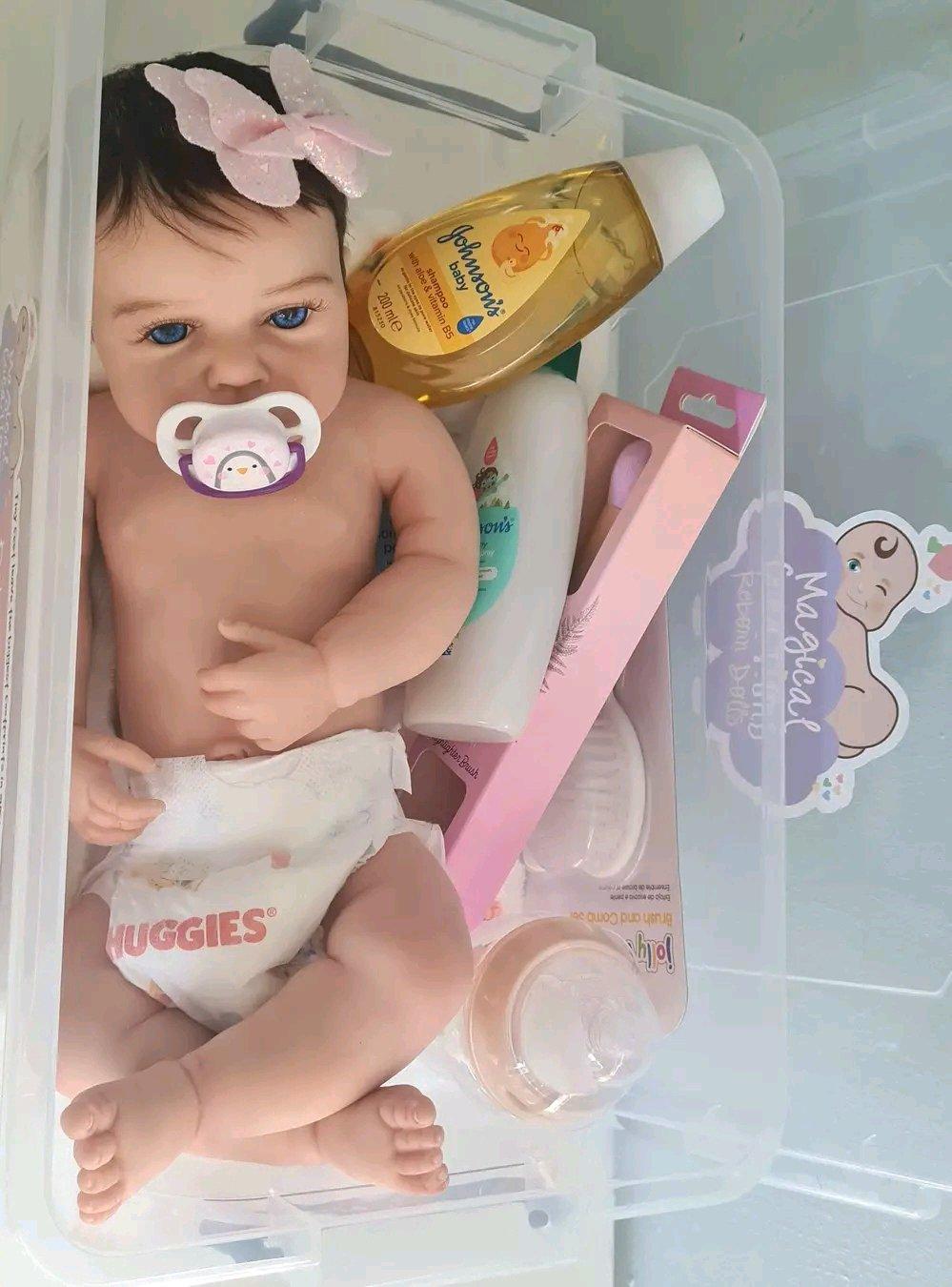 Realistic Full Body Silicone Baby Doll  Lifelike Reborn Styl