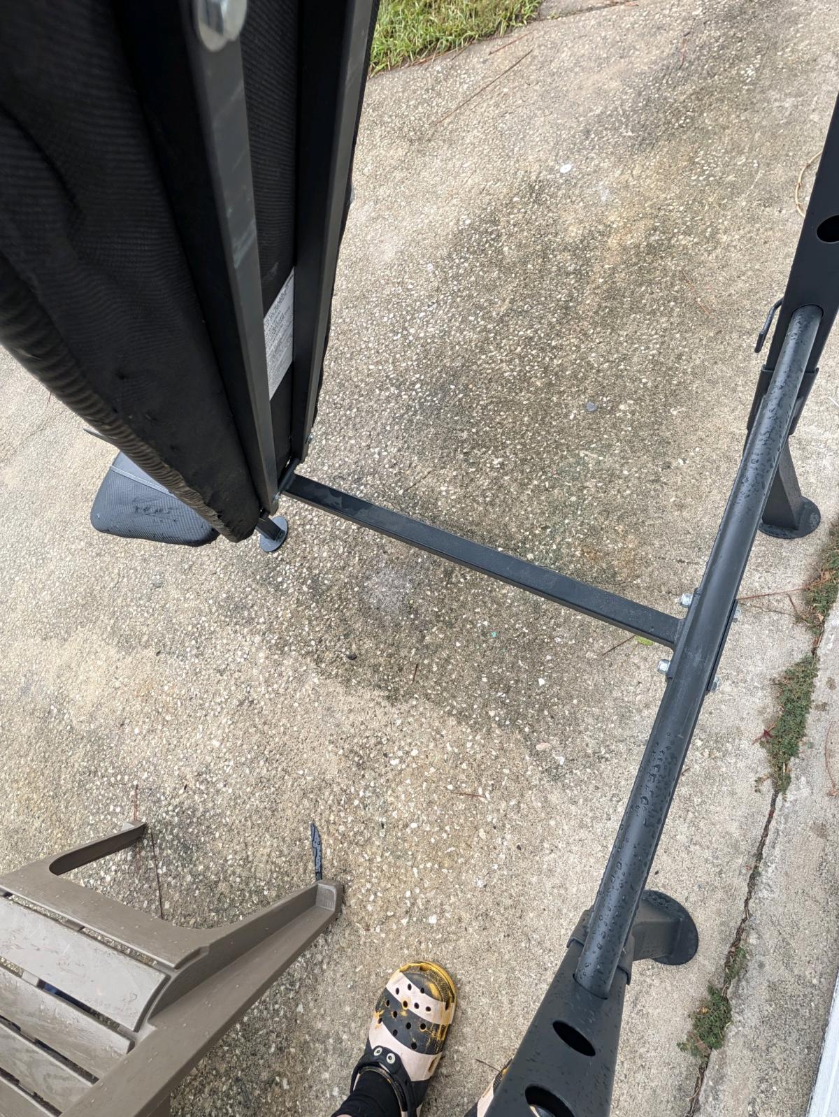 marcy weight bench with 100 lbs of weights