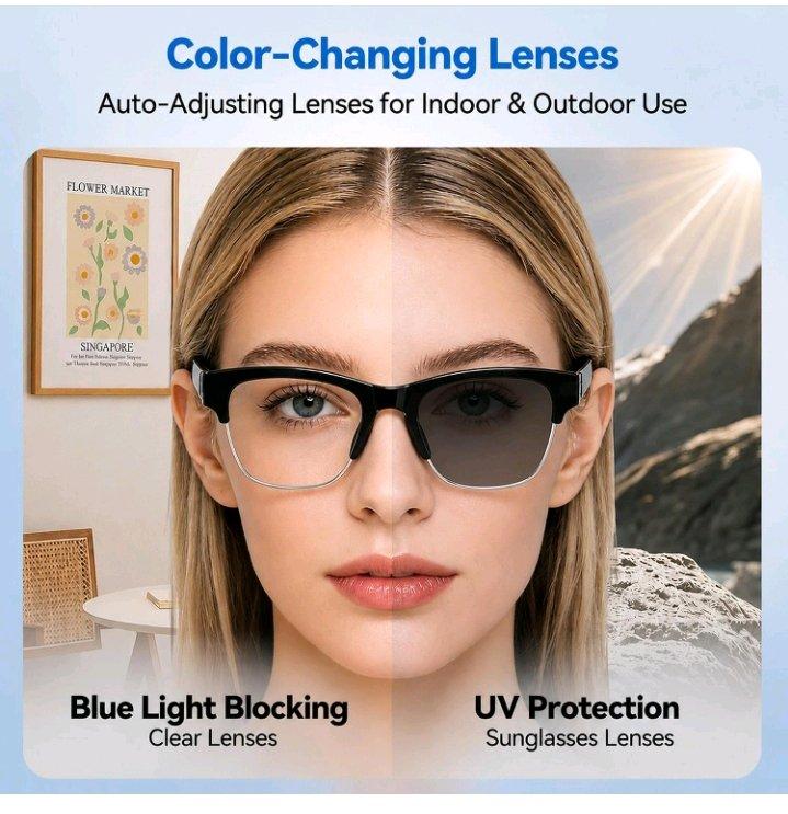 Smart Glasses with ChatGPT RealTime Translation  Bluetooth