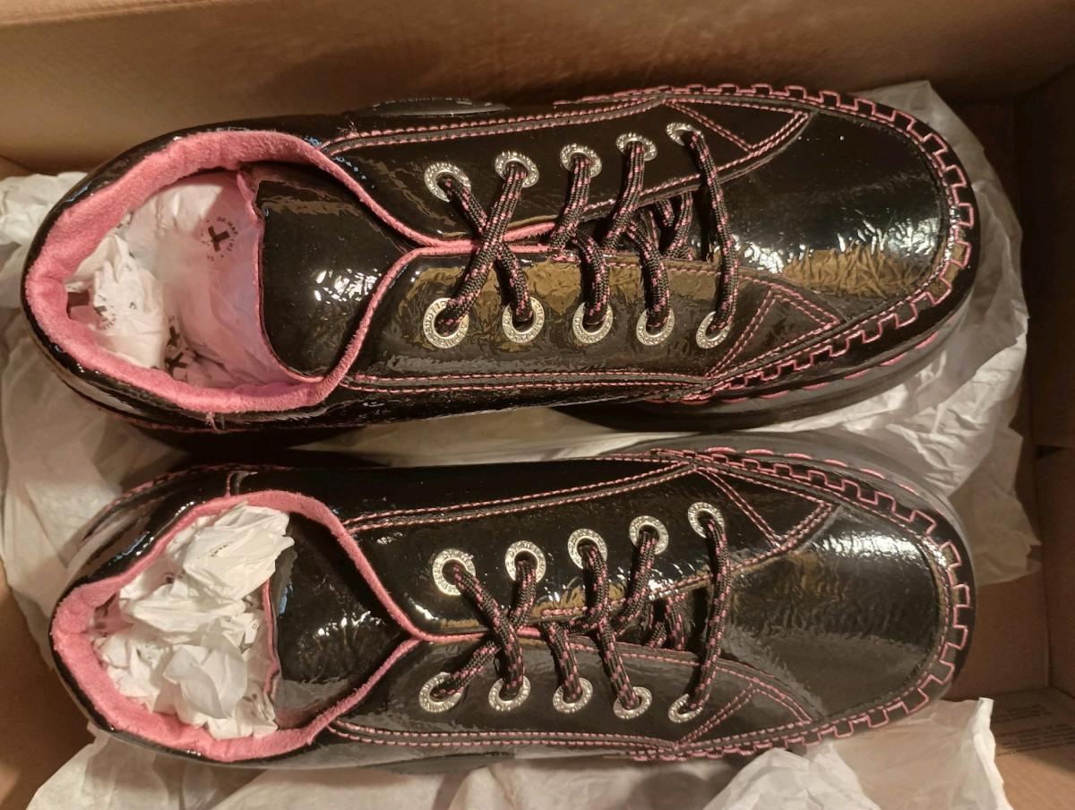 Dr Martin Black and Pink Women Shoes
