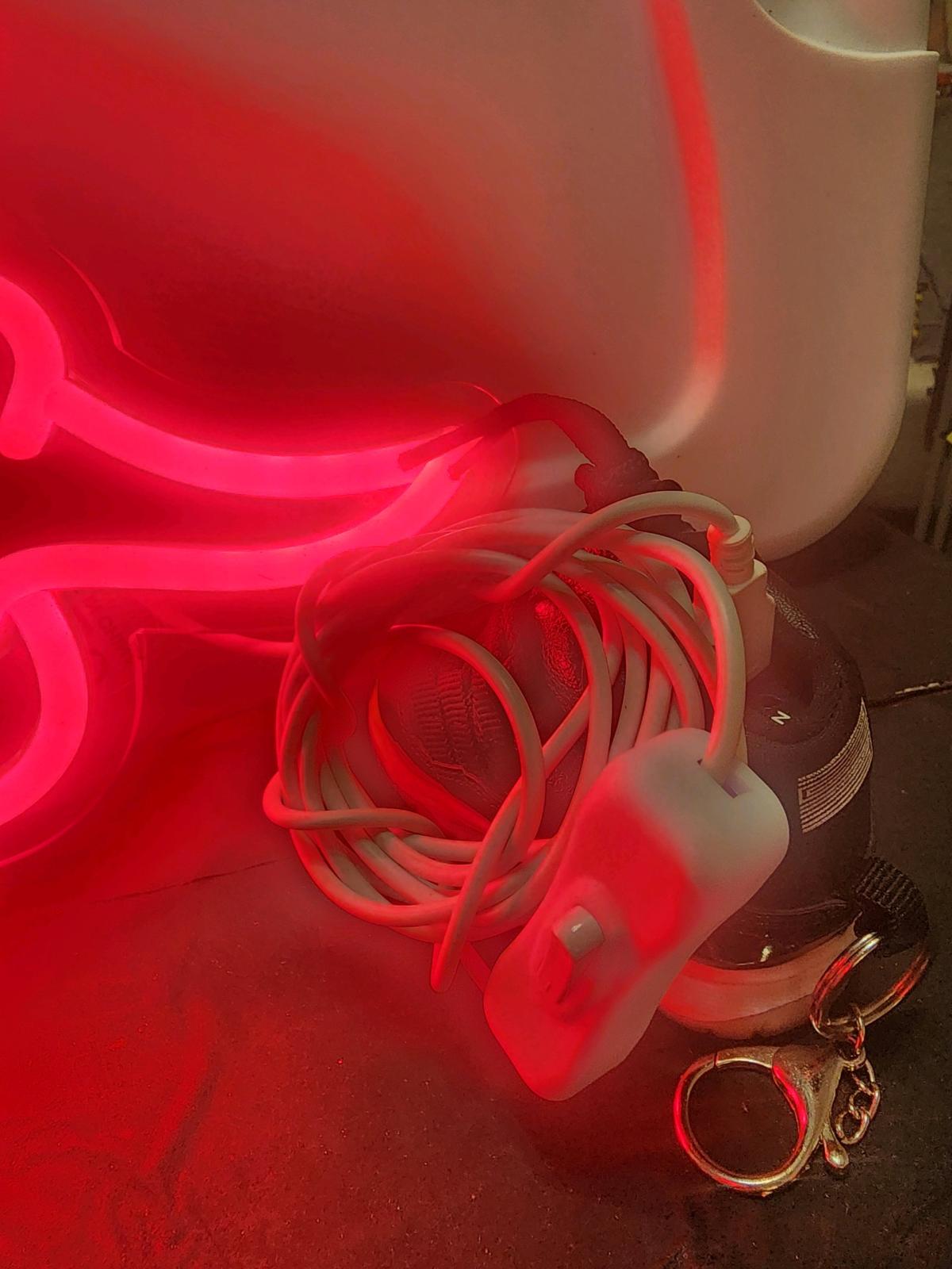 Akatsukistyle anime cloud LED neon wall