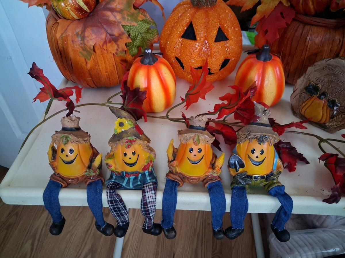 11 pcs pumpkin fall decor bundle