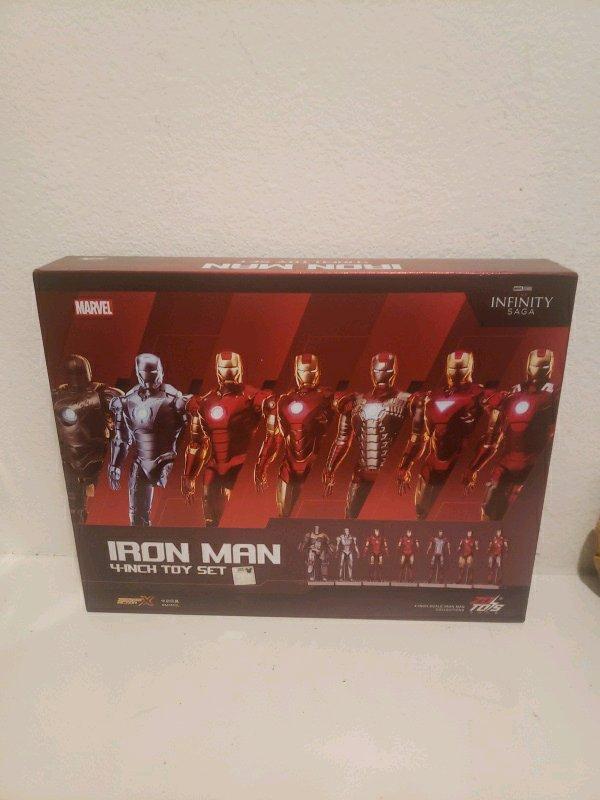 marvel studios infinity saga iron man 4  inch toy ser