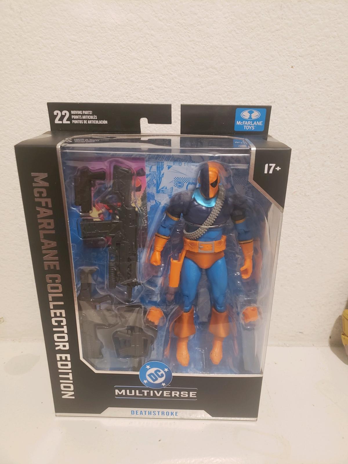 Dc multiverse mcfarlane collector edition Deathstroke
