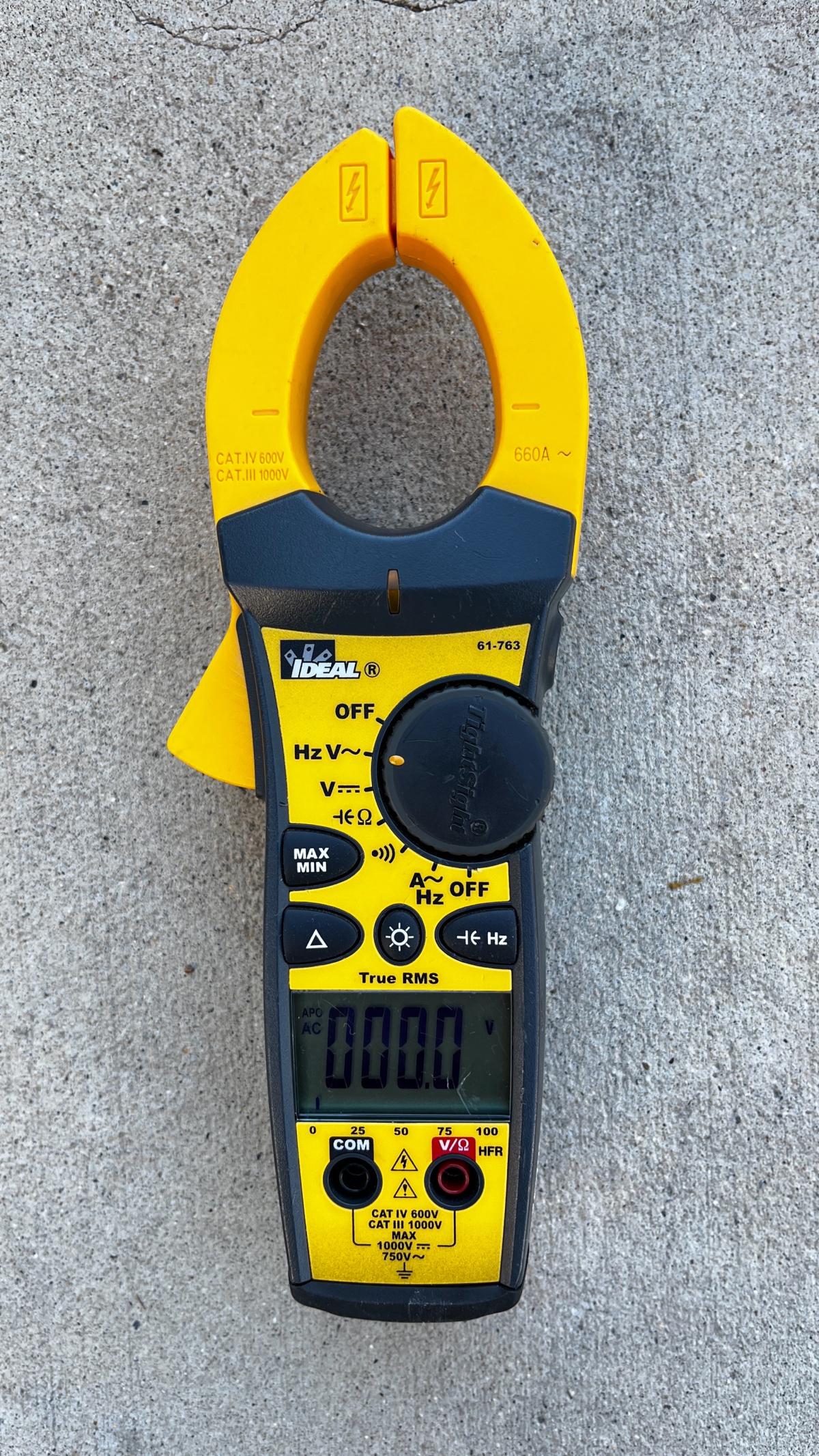 IDEAL 61763 TightSight 660A True RMS Clamp Meter  760 Series