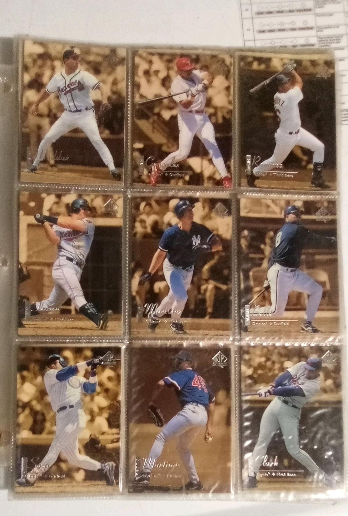 Baseball cards