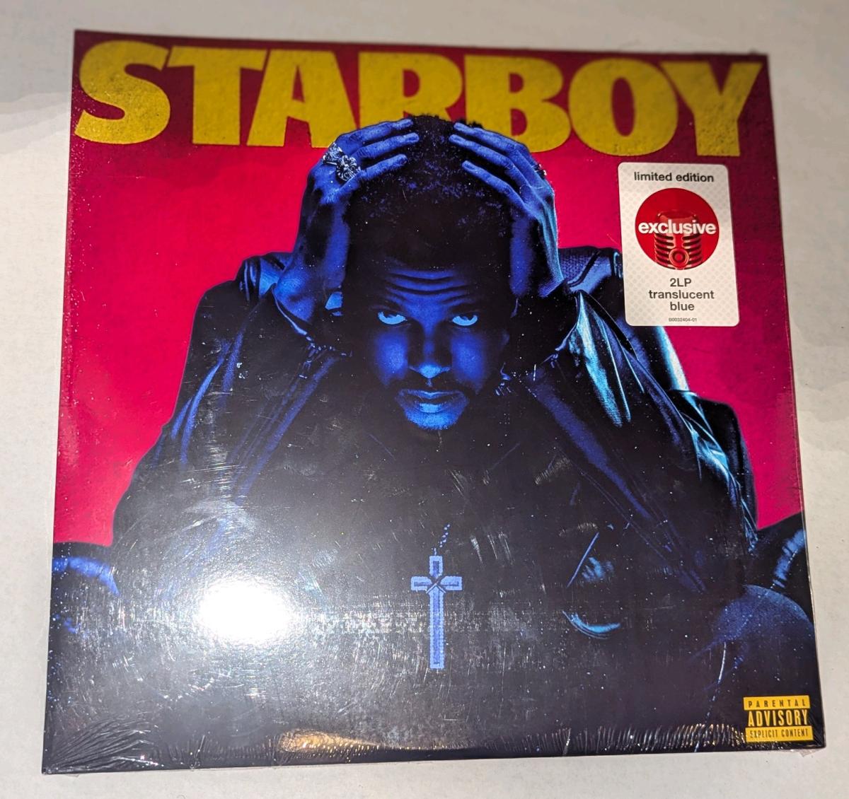 The Weeknd Starboy 2LP Translucent Blue Vinyl