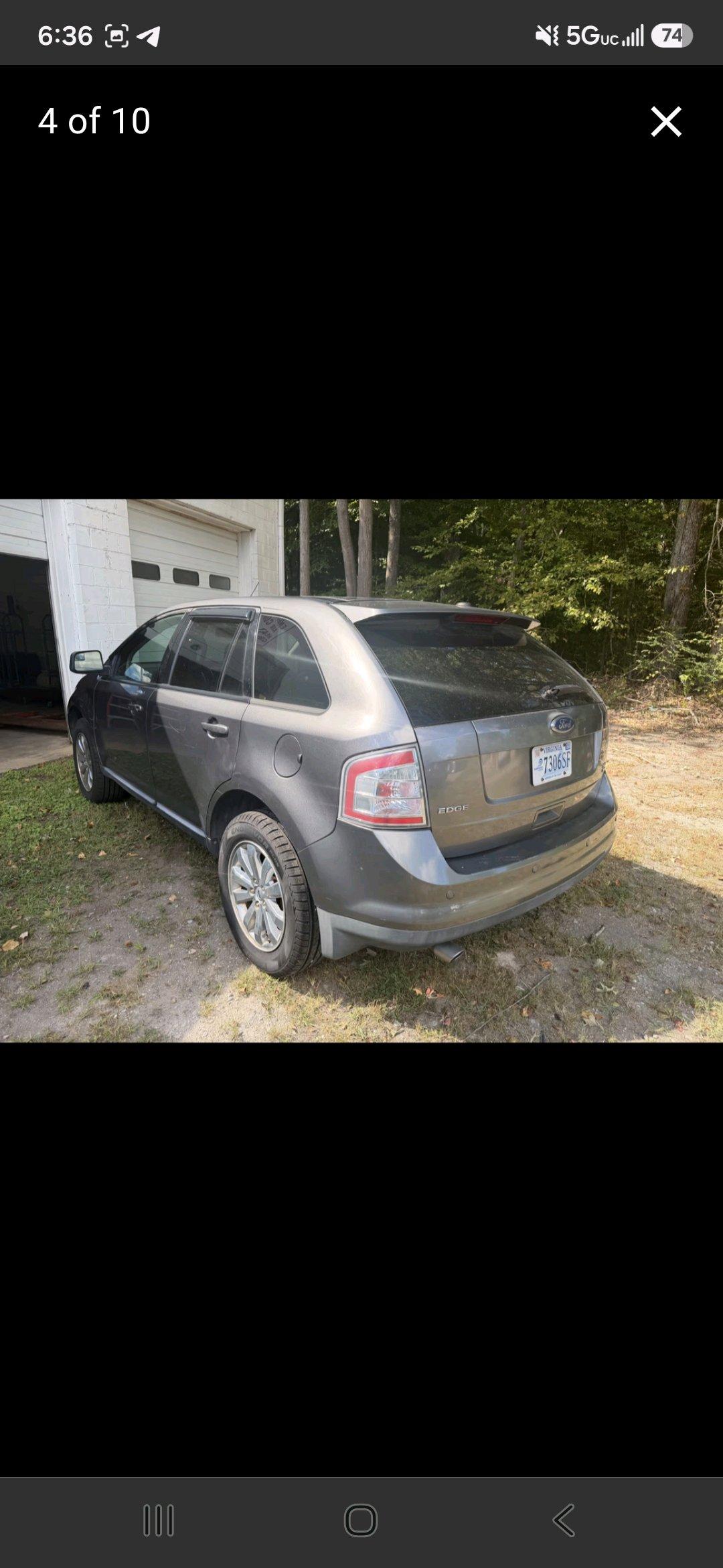 2010 ford edge sel awd sport utility