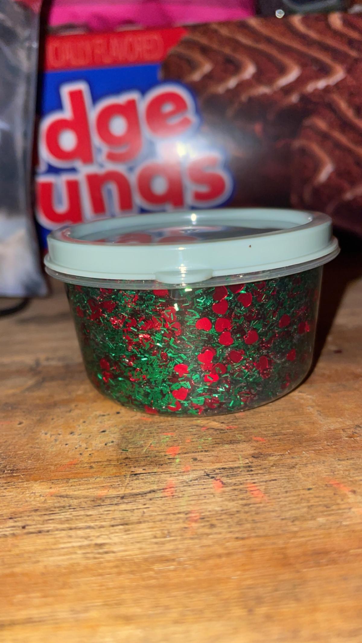 Hair or Body Glitter Gel