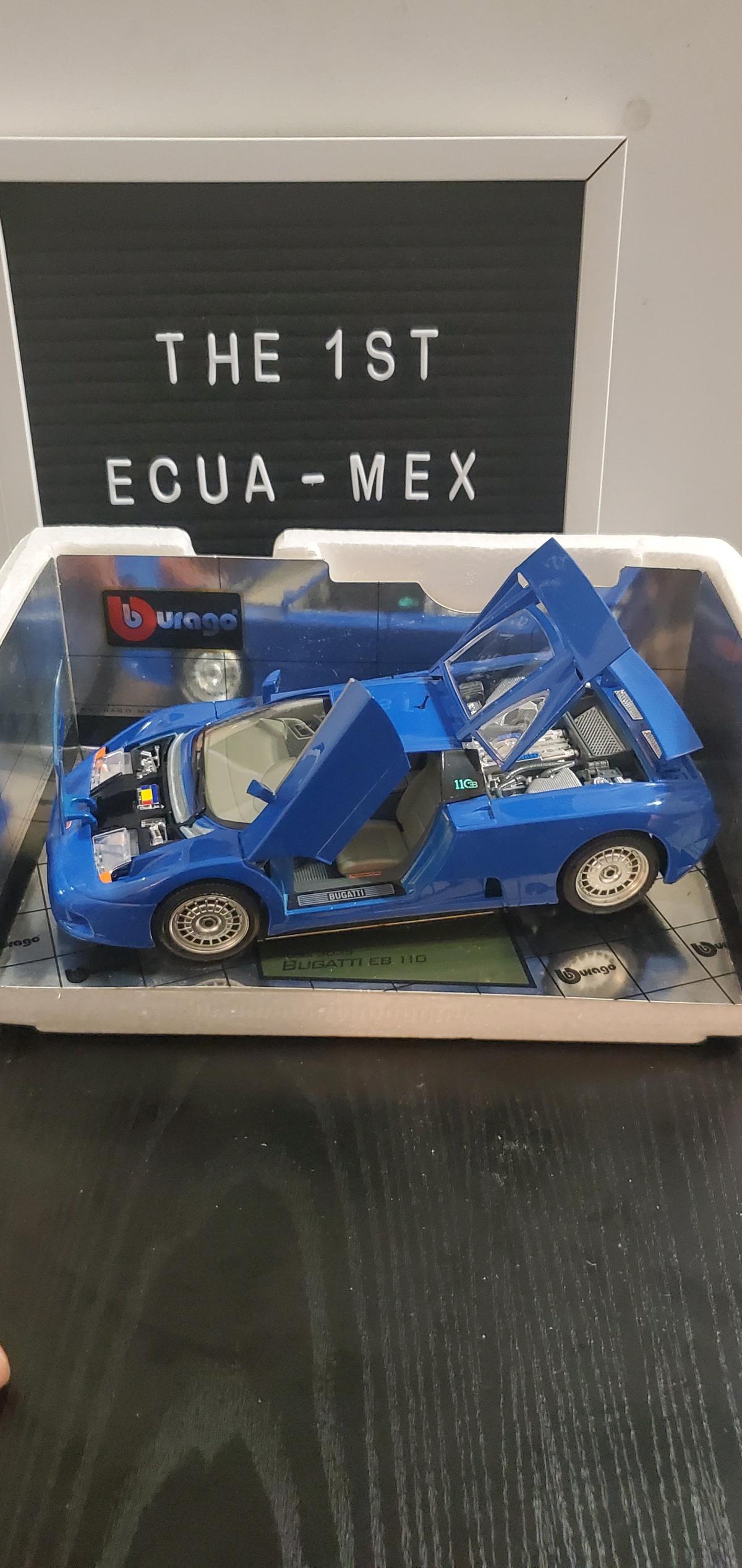 scale Bburago Bugatti EB 110