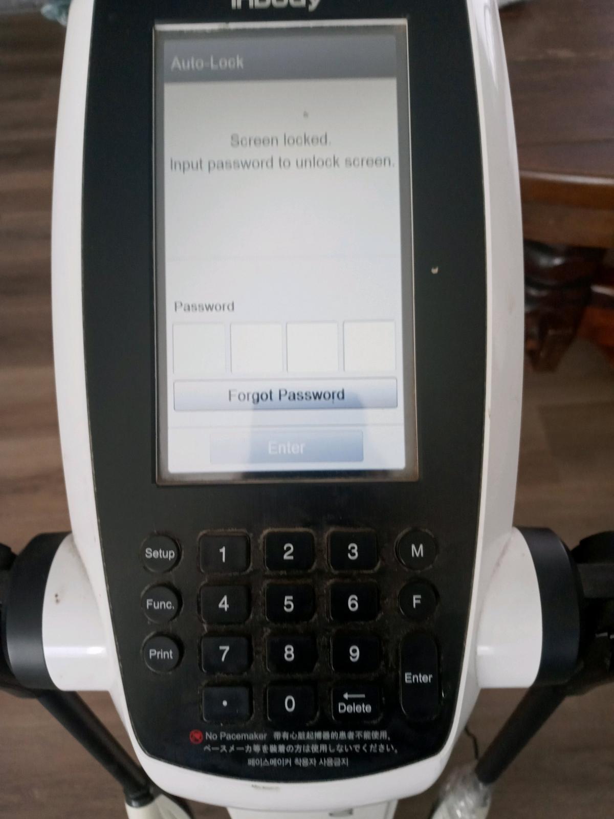 InBody 270 Body Composition Analyzer Printer Results Sheets