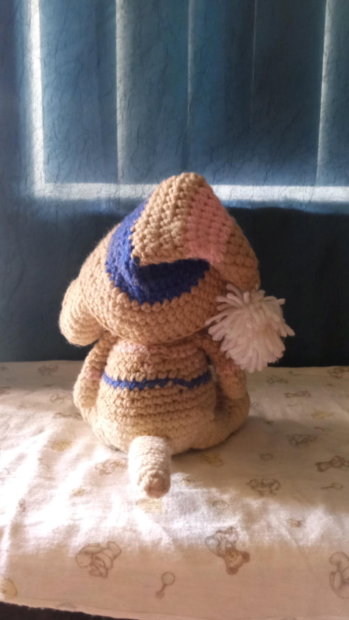 Handmade Crochet FloppyEared Mouse Plush