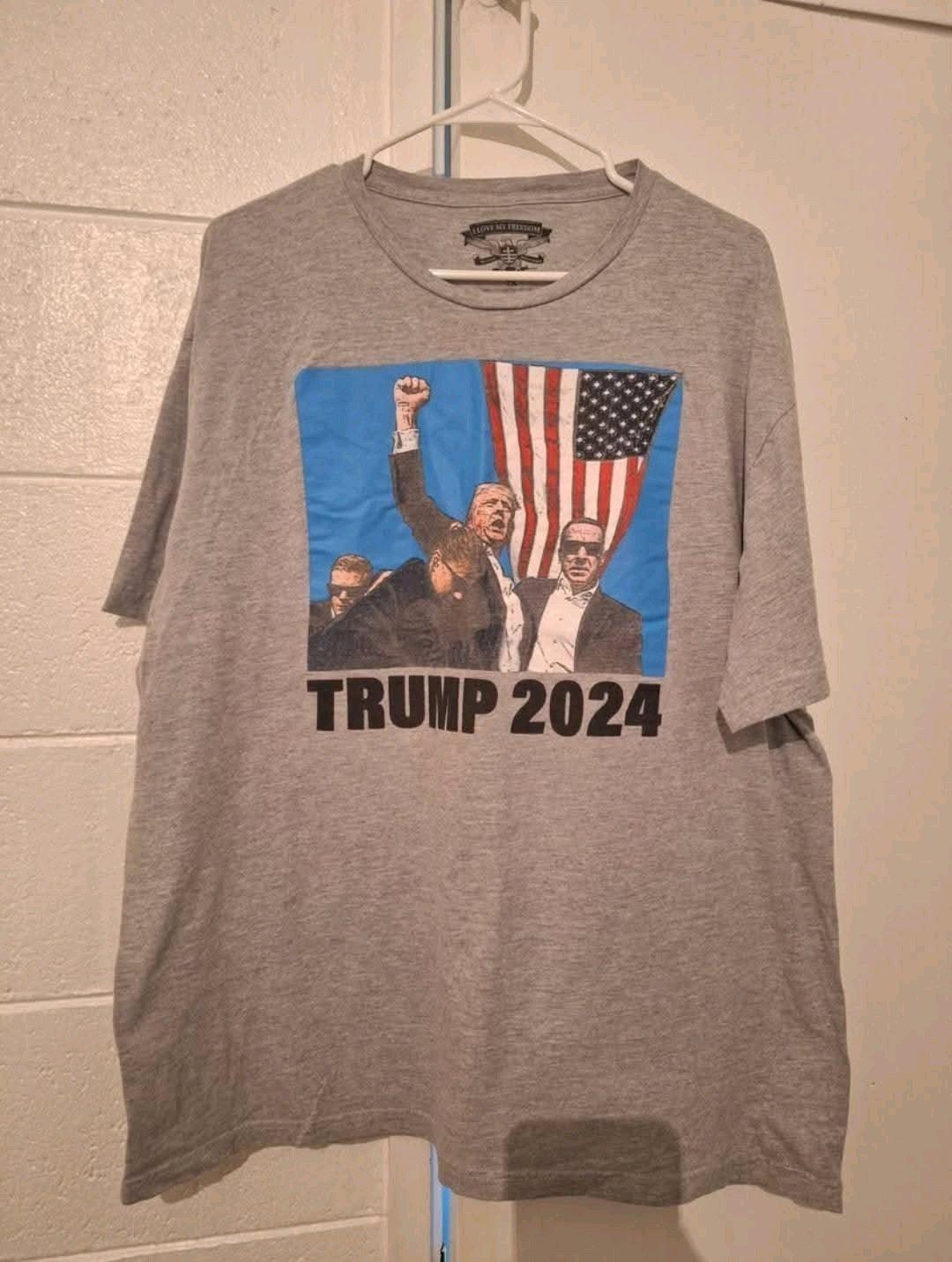 Trump 2024 shirt size 2X
