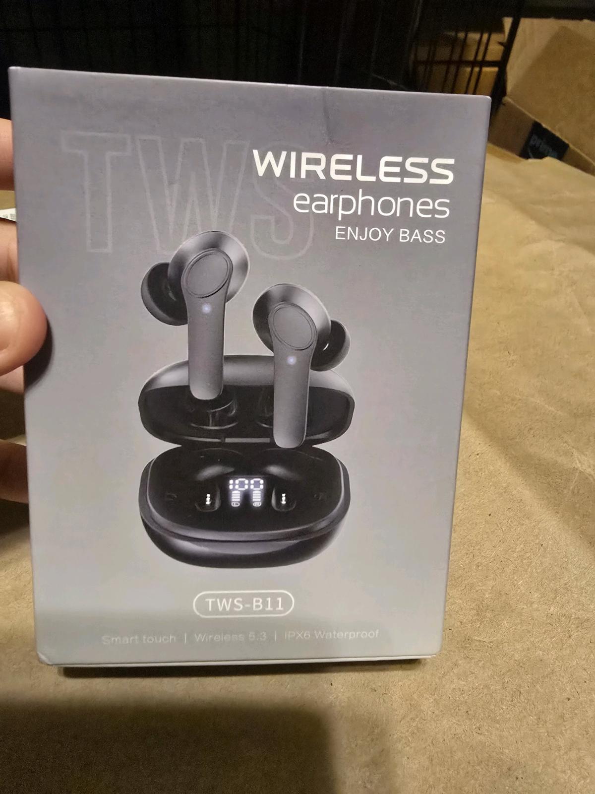 Bundle 2 Pairs Wireless Earphones  Hyundai Fit 2  TWSB11  Br