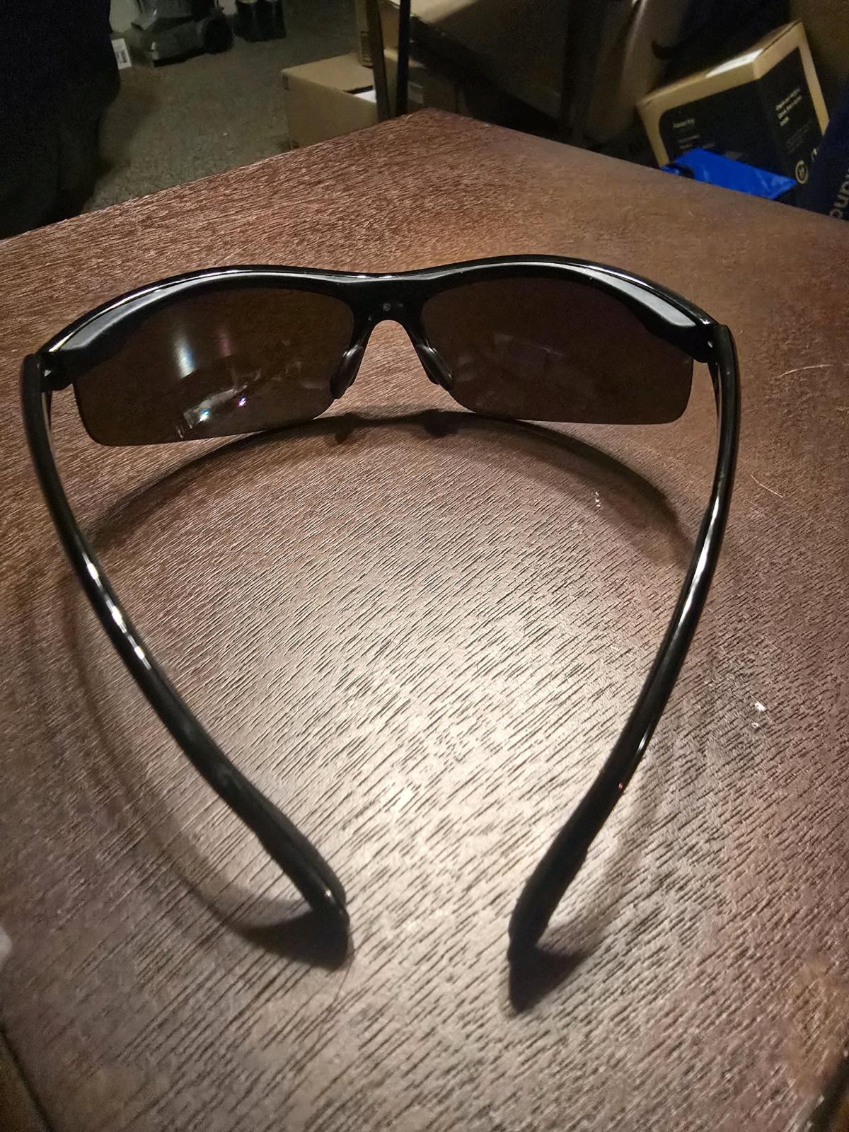 Renegade Polarized Fishing Sunglasses Gloss Black AntiGlare